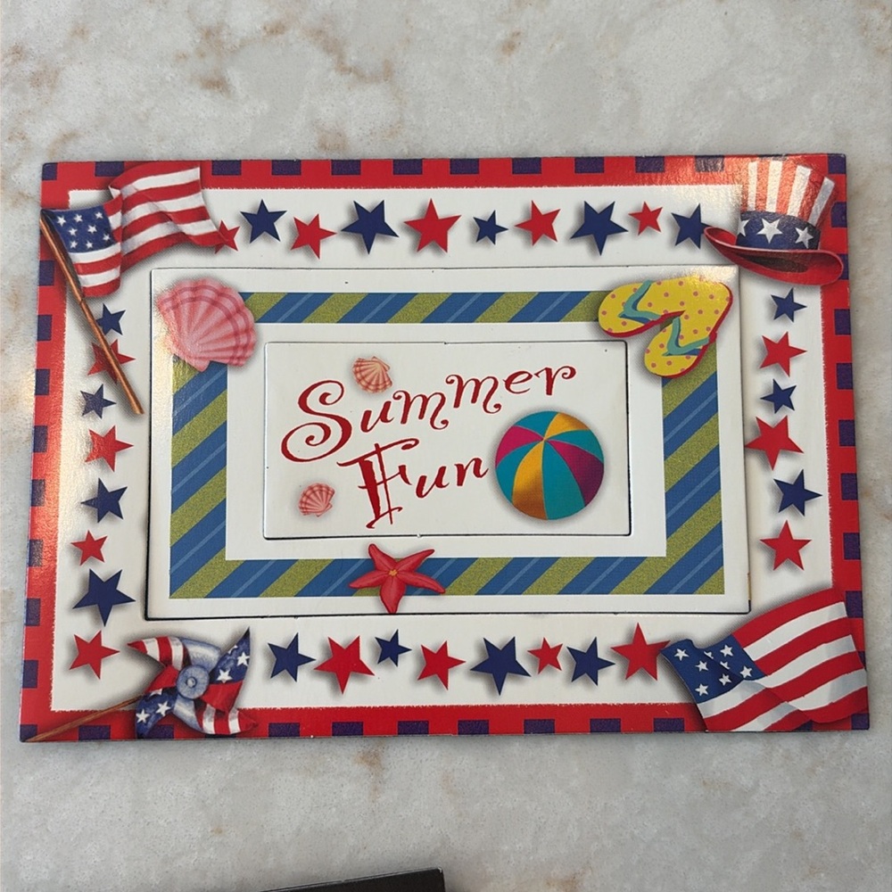 Festive Picture Frame Magnets Set - Picture 10 of 13